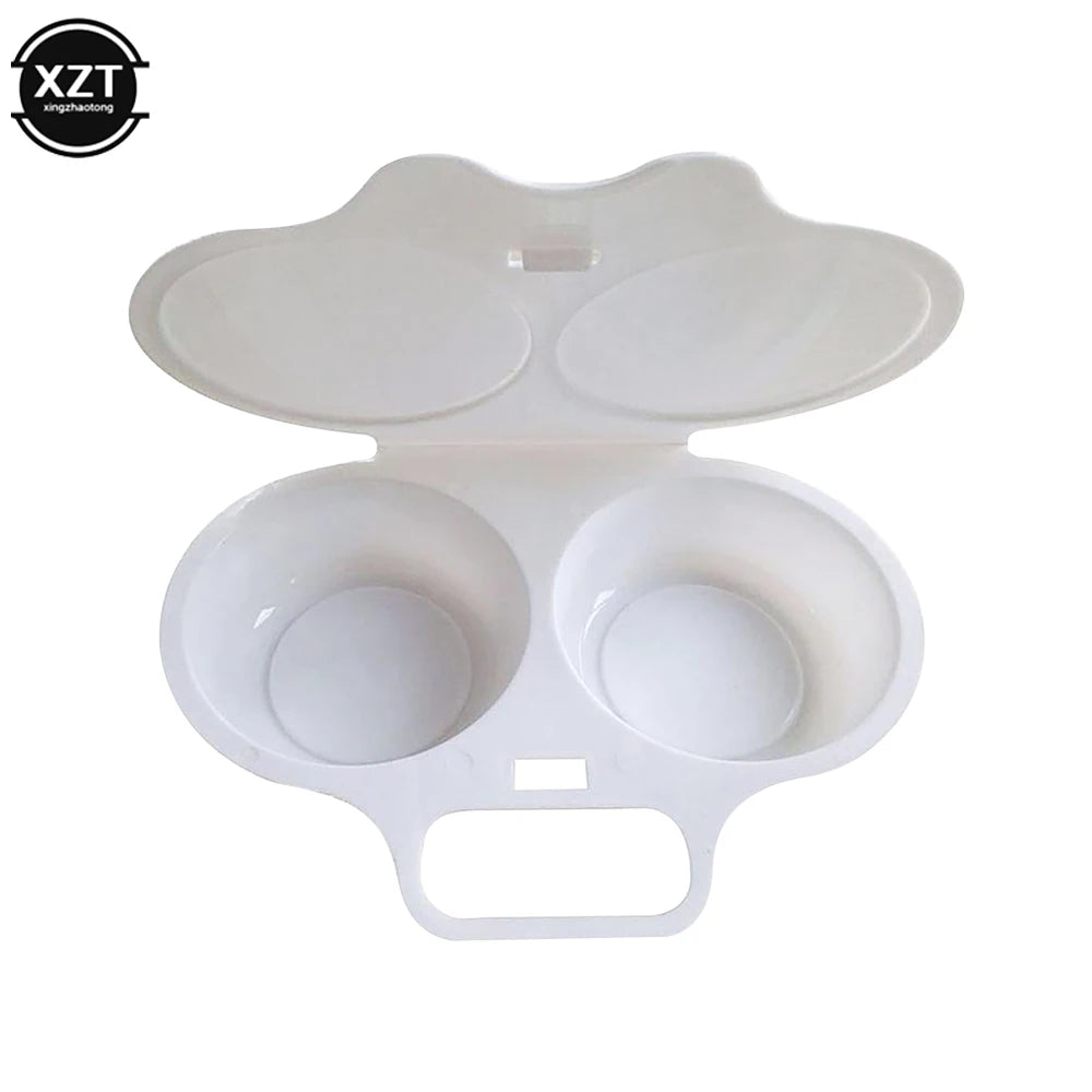Microwave Egg Steamer | Food Grade Plastic Egg Poacher for Quick Breakfast alternate view