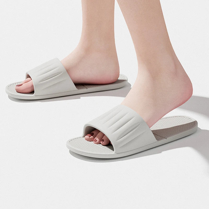 Foldable Travel Slippers for Women and Men | Non Slip Quick Dry EVA close-up view