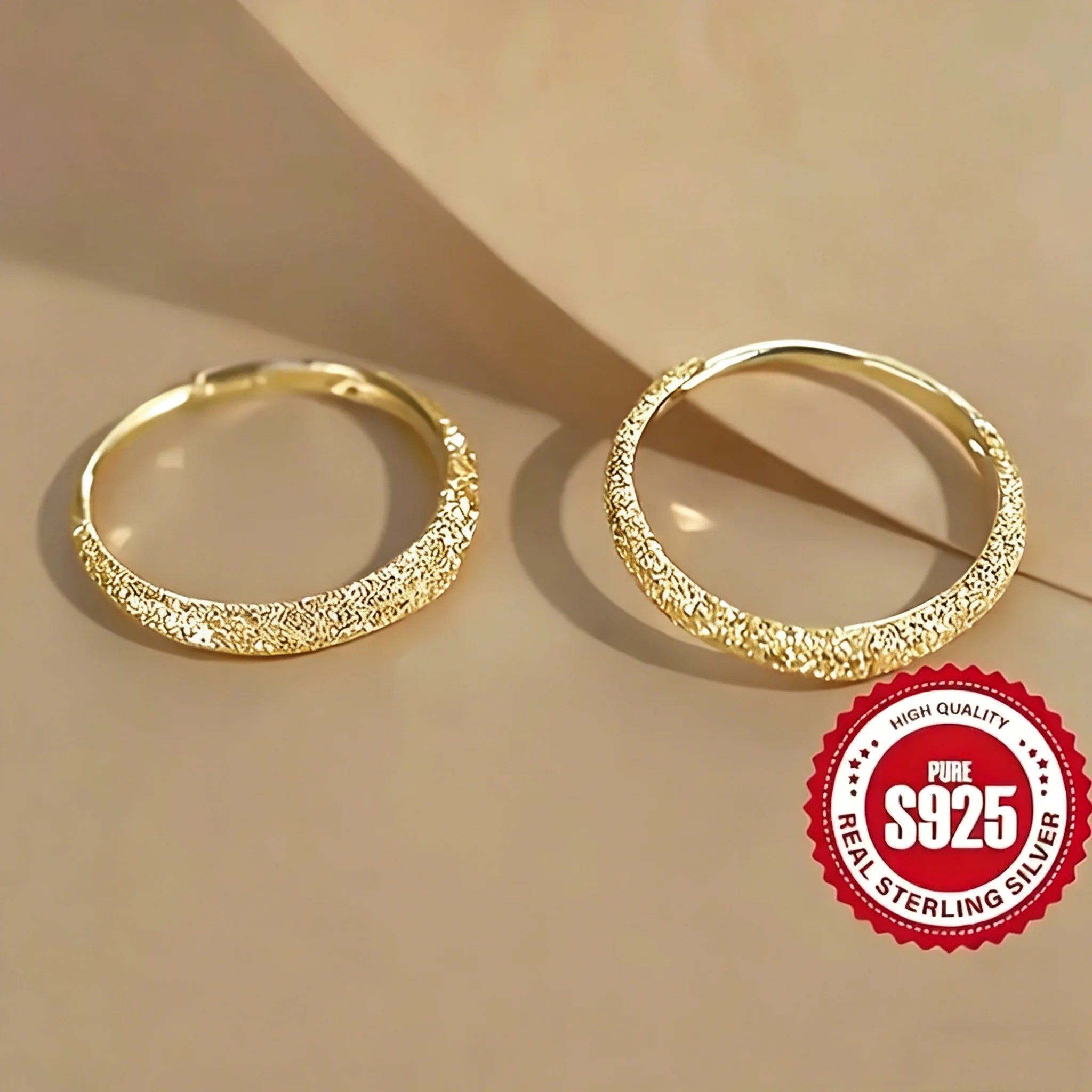 Pure Silvery Earrings For Women Frosted Sparkling Starry Circle Earrings Valentine's alternate view
