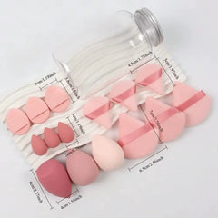 12/15Pcs Makeup Sponge Set | Latex-Free Beauty Blender Puff Kit detail view