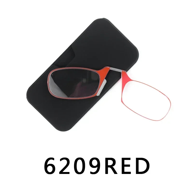 Nose Clip Reading Glasses Man High Quality Men Portable Foam Nose Glasses for Seniors Tr detail view