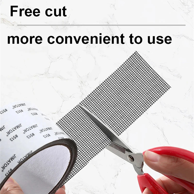 Mosquito Net Repair Tape | Self-Adhesive Window Screen Patch for Holes alternate view