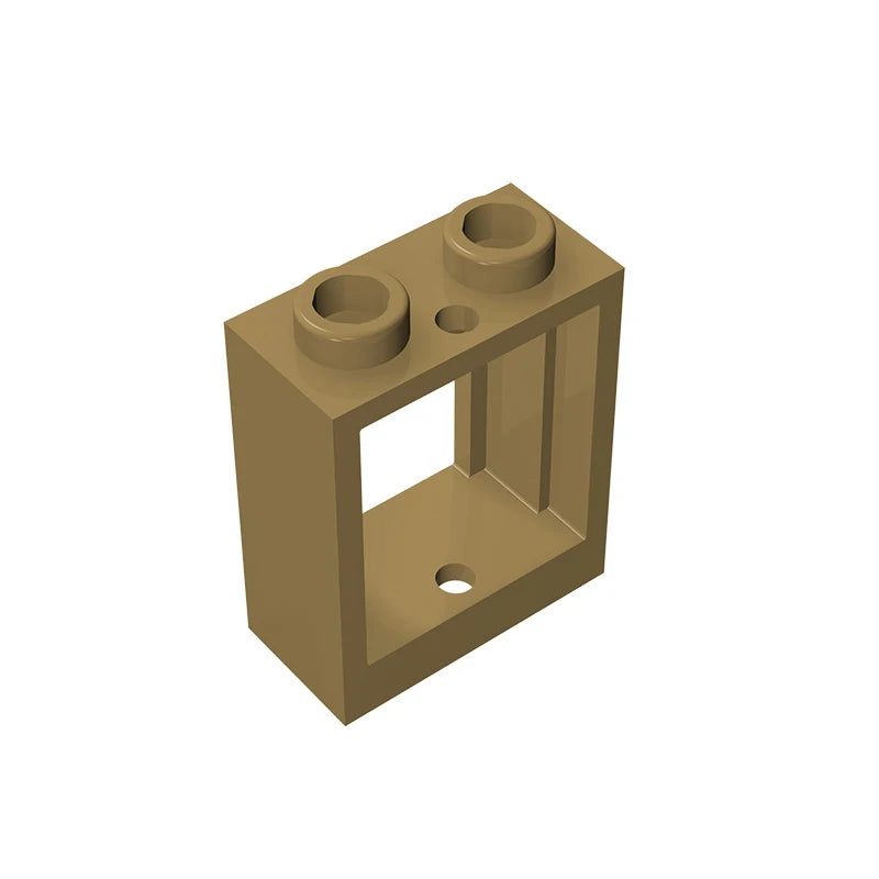 Gobricks GDS-783 Frame 1x2x2 Window | Compatible Building Block for DIY Projects lifestyle view