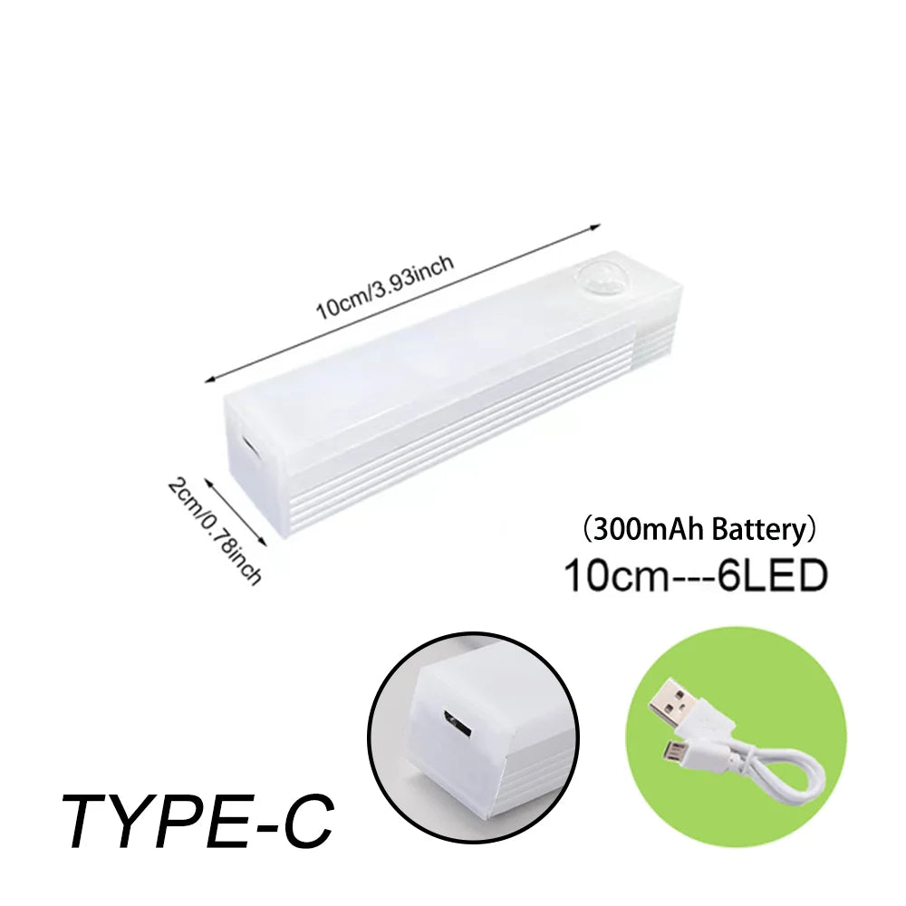 Motion Sensor Light Wireless LED Night Light close-up view