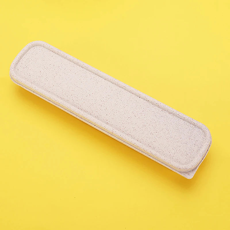 Portable Tableware Storage Box | Multicolor Cutlery Case for Travel and Home alternate view