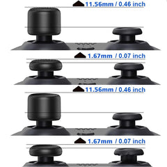 8-Piece Universal Silicone Thumbstick Grips | Anti-Slip Thumb Caps for PS4, PS5, Swit alternate view