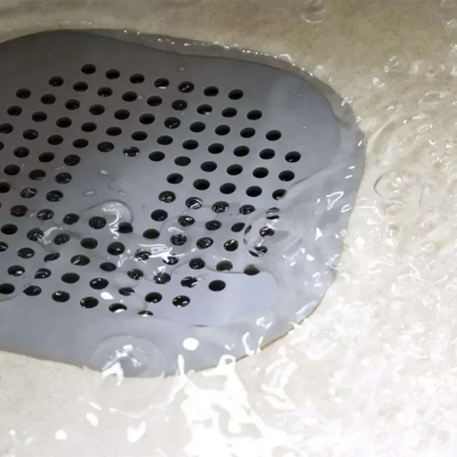 Hair Filter Shower Drain Plug Kitchen Sink Strainer Bathtub Shower Floor Drain Stop additional angle