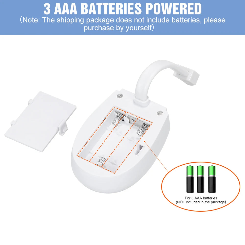 RGB LED Toilet Seat Night Light | Smart PIR Motion Sensor Lamp for Bathroom alternate view