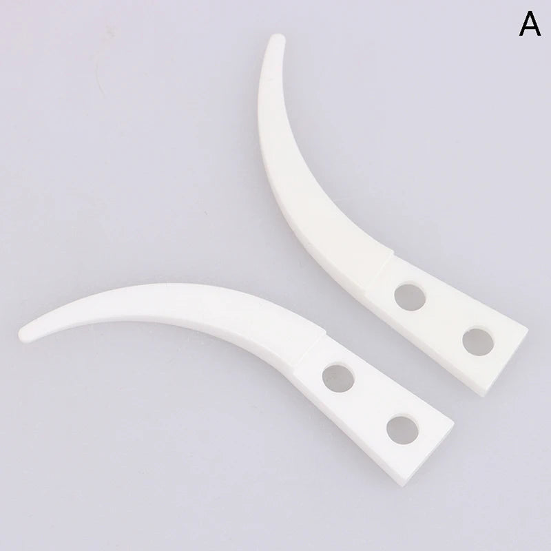 Anti-static Ceramic Tweezers Set | 2pcs Straight and Curved Tip for Electronics Repai lifestyle view