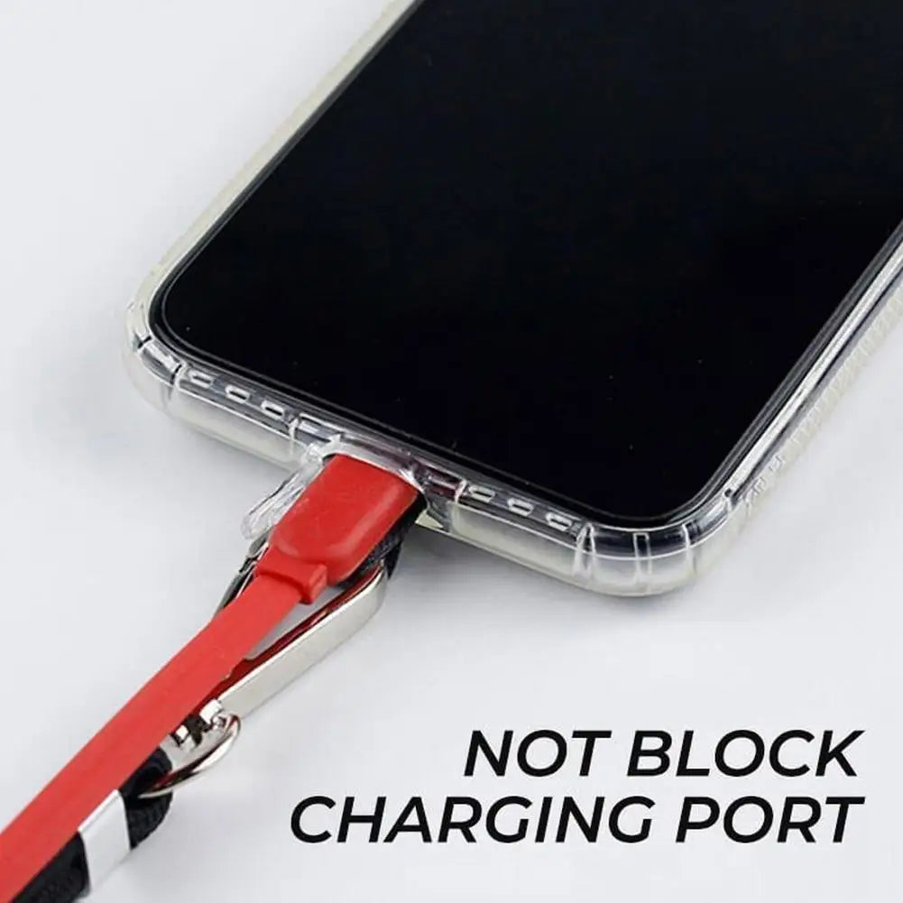 Phone Lanyard Strap Crossbody Cord For Mobile Phone Wire To With Lanyard Mobile Chain lifestyle view