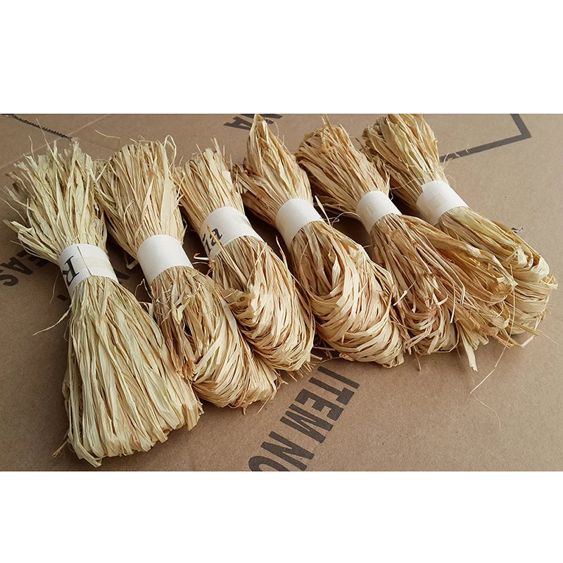 Natural Raffia Straw Rope | Wedding Gift Packing & Party Decoration Supply alternate view