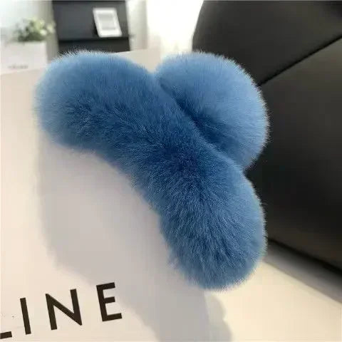 Hair Furry Claw Accessories for Women Clip Pinzas Para El Pelo Korean Fashion Headband Clips Pin Pinzas Pelo Hairclip Haarklem