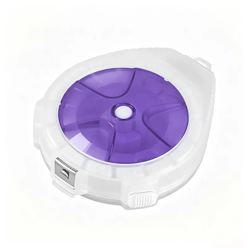 Fishing Line Storage Box with Cutter Anti-Reverse Reel for Carbon Line Plastic Multifunctional Organizer