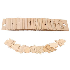 20pcs Montessori Kids Drawing Toys Wooden DIY Painting Template Stencils Learning Educat detail view