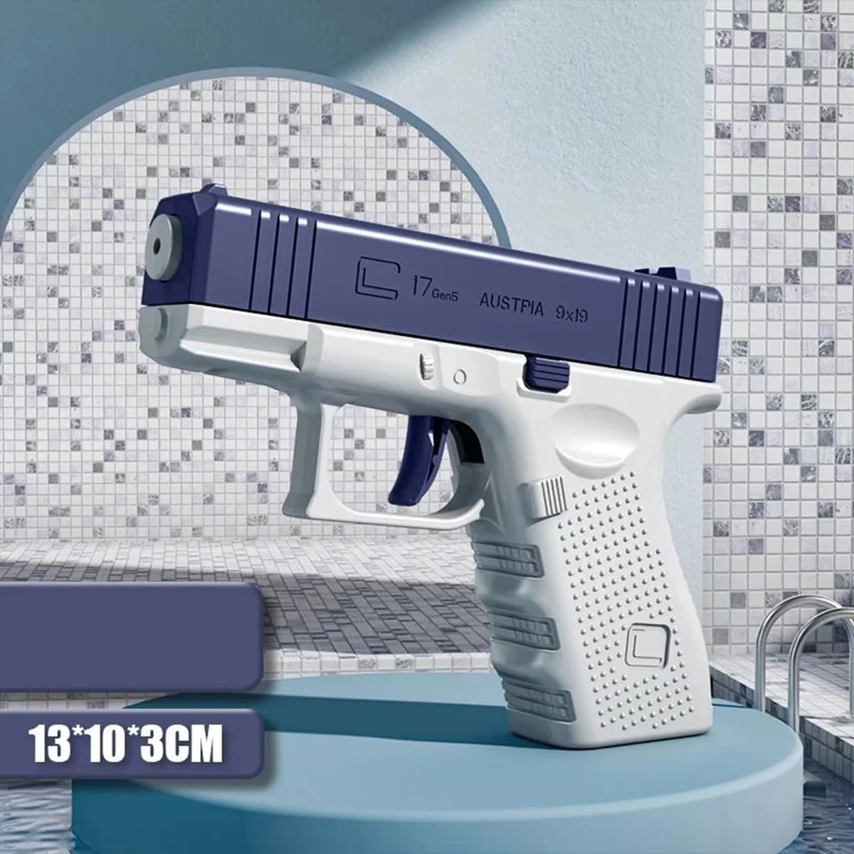 M1911 Water Gun Pistol Toy | Summer Pool Beach Squirt Blaster for Kids and Adults additional angle