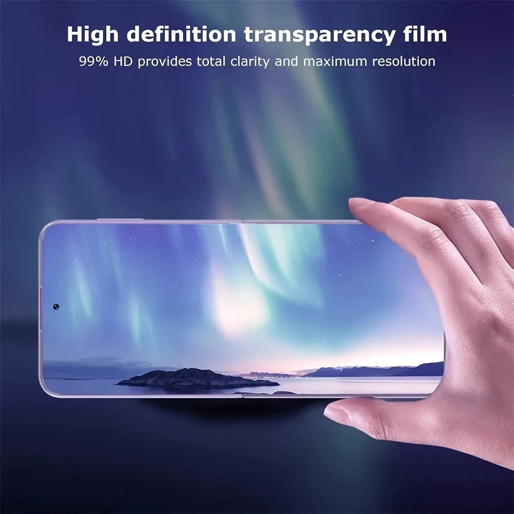 NNBILI 5Pcs Hydrogel Film Full Cover Screen Protector For iPhone 11 12 13 14 15 16 17 Pro Max Mini 17Air 16e 14 15 Plus Not Glas