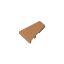 Gobricks GDS-M540 Tile Special 2 x 3 Pentagonal (right) | Compatible Building Block P lifestyle view