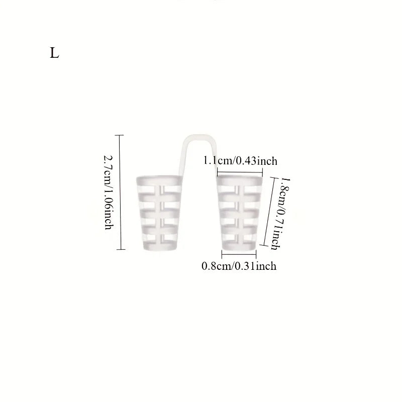 Nasal Snoring Aid | 5 Sizes x 2 Nose Expander for Better Sleep and Breathing additional angle