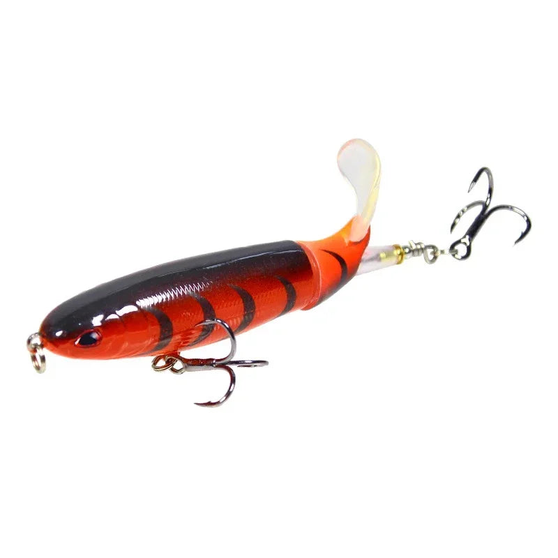1 Pcs 10cm/14cm Topwater Fishing Lure Whopper Popper Artificial Bait Hard Plopper Sof alternate view