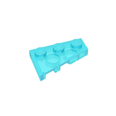 Gobricks GDS-547 Wedge Plate 3 x 2 Right | Compatible Building Block for DIY Creations close-up view