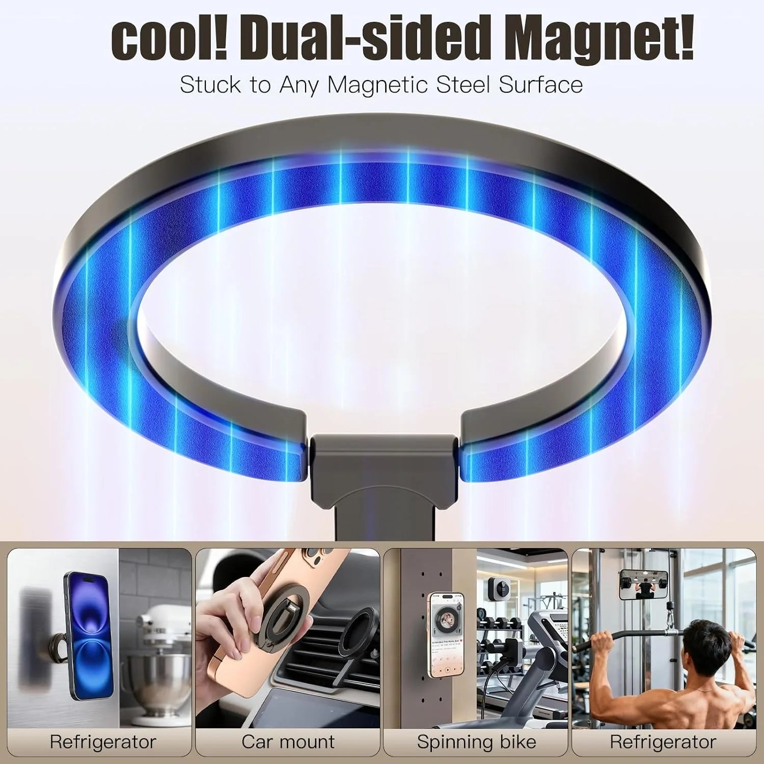 Magnetic Phone Ring for MagSafe Dual-Sided lifestyle view