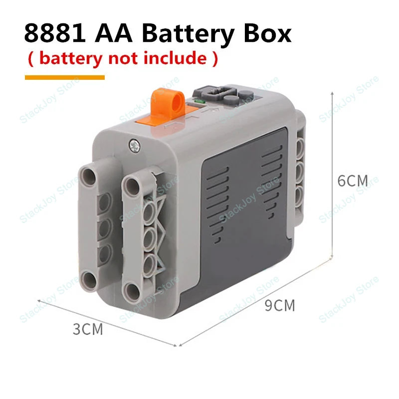 Technical Parts 91994 74784 61927 Power Functions Multi-Tool Servo Train Motor Component detail view