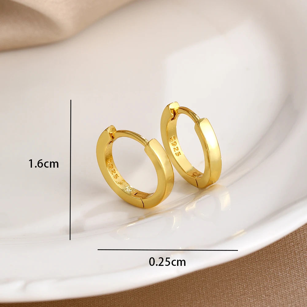 2026 New Fashion Hoop Earrings Set for Women | Ginkgo Leaf Enamel Flower Stud, Cute Cr close-up view