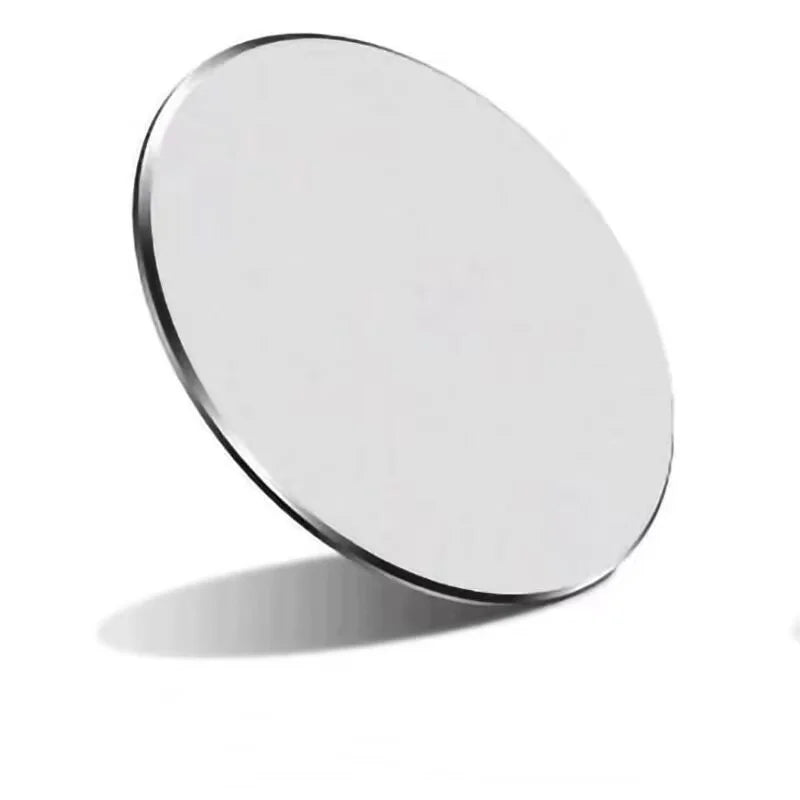 Thin Metal Plate Disk For Magnetic Car Phone Holder Iron Sheet Sticker Disk For Mag additional angle