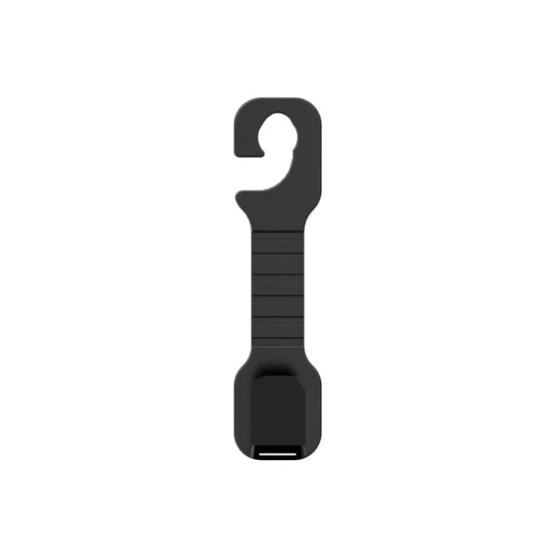 Universal Car Seat Back Hook Headrest Hanger for Bag Pouch Clothes Hanging Hooks Headr close-up view