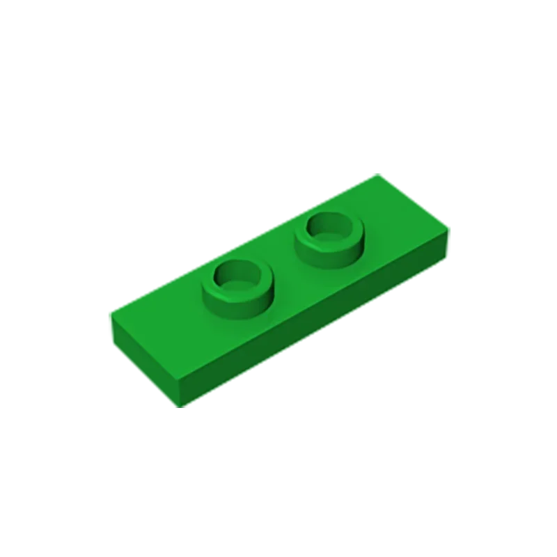 Gobricks GDS-1504 Plate, Modified 1 x 3 with 2 Studs (Double Jumper) | Compatible Bui lifestyle view