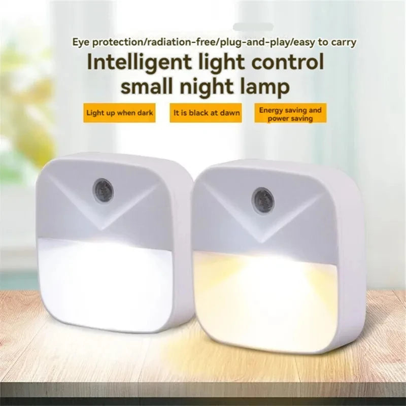 Smart Sensor LED Night Light for Kids and Bedrooms | Auto-On Plug-in Night Light