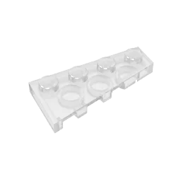 Gobricks GDS-549 Wedge Plate 4 x 2 Right | Building Block for Compatible DIY Sets lifestyle view