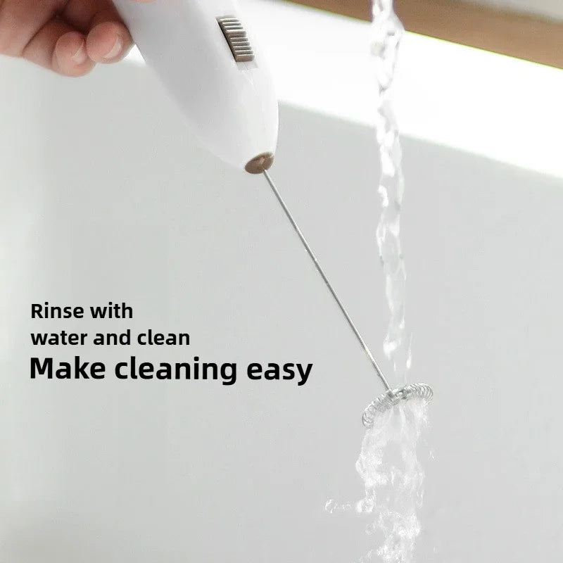 Dual Gear Mini Whisk 3000 RPM Cordless Cream Whipper | Quiet Baking Essential Gift detail view