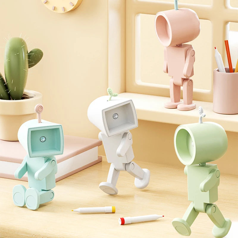 Astronaut LED Night Light | Magnetic Bedside Lamp for Kids alternate view