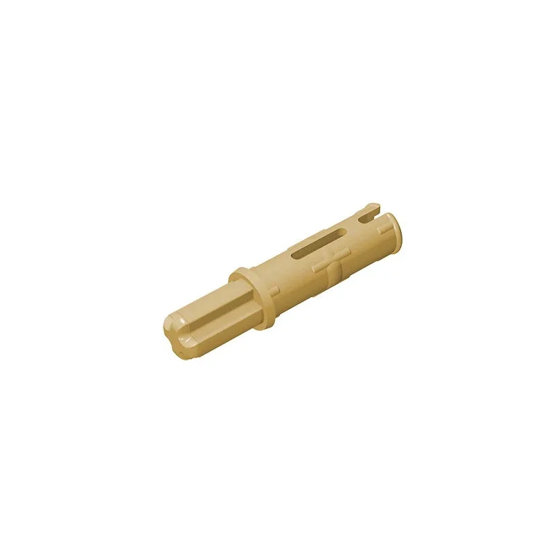 Gobricks GDS-929 Axle Pin 3L with Friction Ridges | Compatible Building Block for Techni detail view