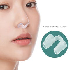 Nasal Support Clip for Rhinoplasty Recovery | Silicone Nose Shaper for Snoring detail view