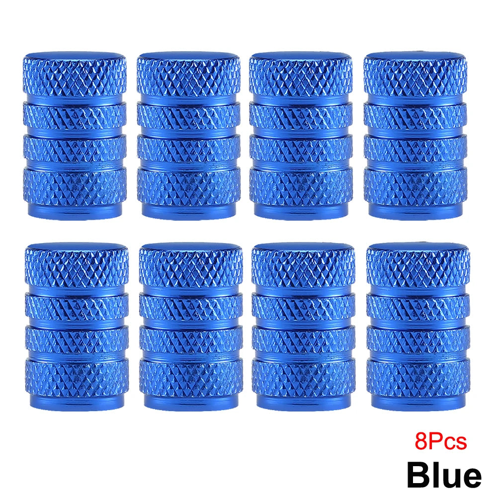 Aluminum Tire Valve Caps, Dustproof Stem Covers for Car Truck Bike alternate view