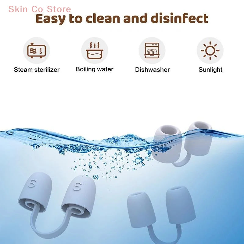Nasal Dilator Strips for Snoring | 3 Pack Silicone Nose Breathe Strips lifestyle view