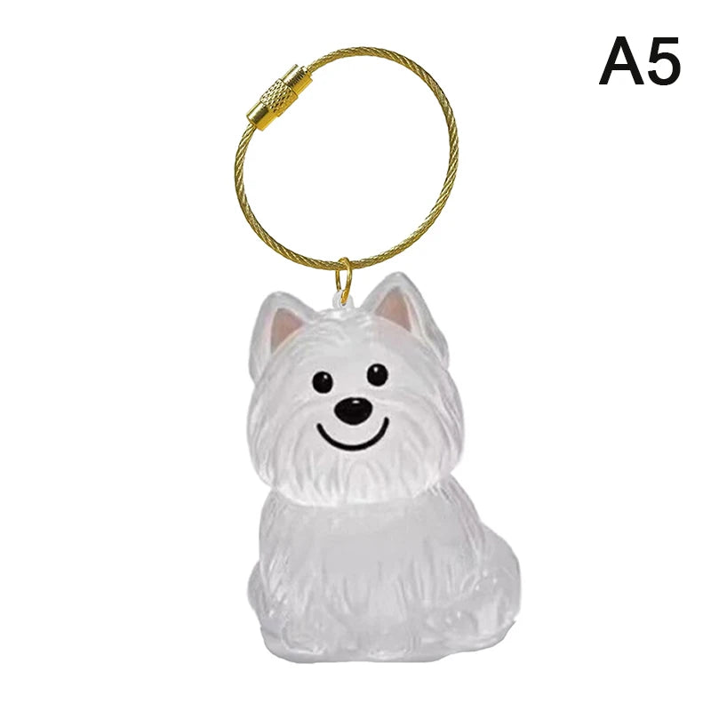Clear Puppy Hair Memorial Keepsake Capsule Pet's Dog Fur Container DIY Pendant Keyc additional angle
