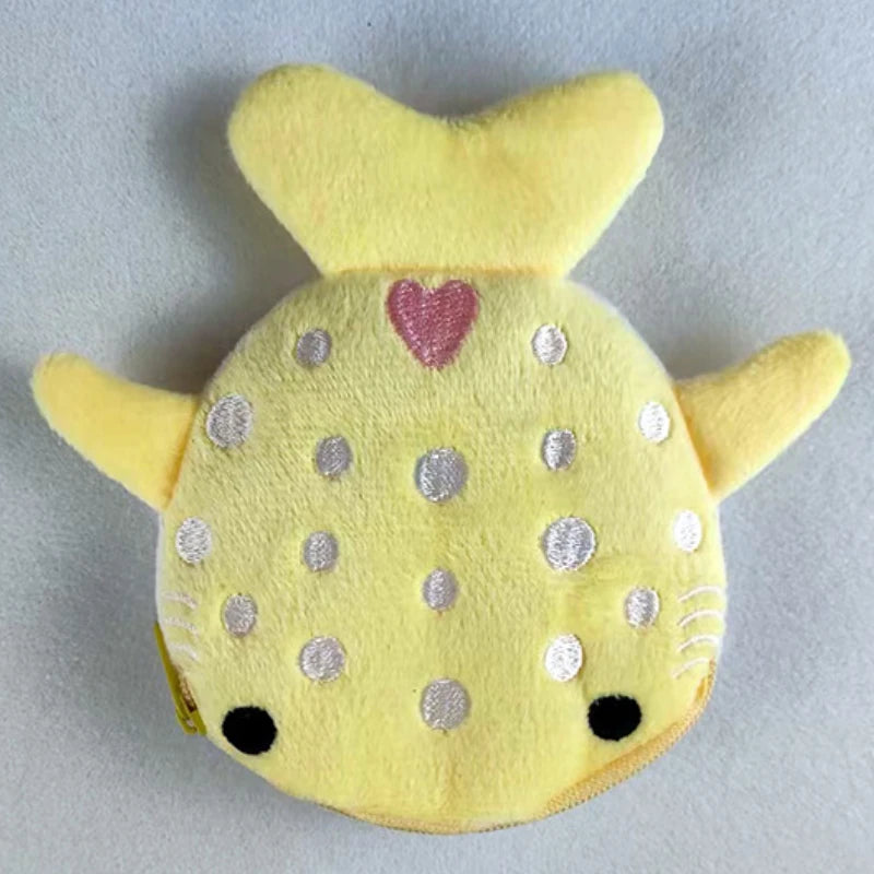Cartoon Whale Shark Coin Purse | Kawaii Plush Zipper Wallet lifestyle view