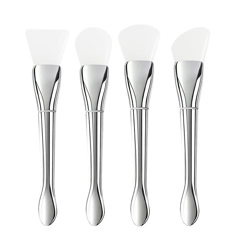 Silicone Facial Mask Brush | Soft Silicone Applicator for Face Mask additional angle