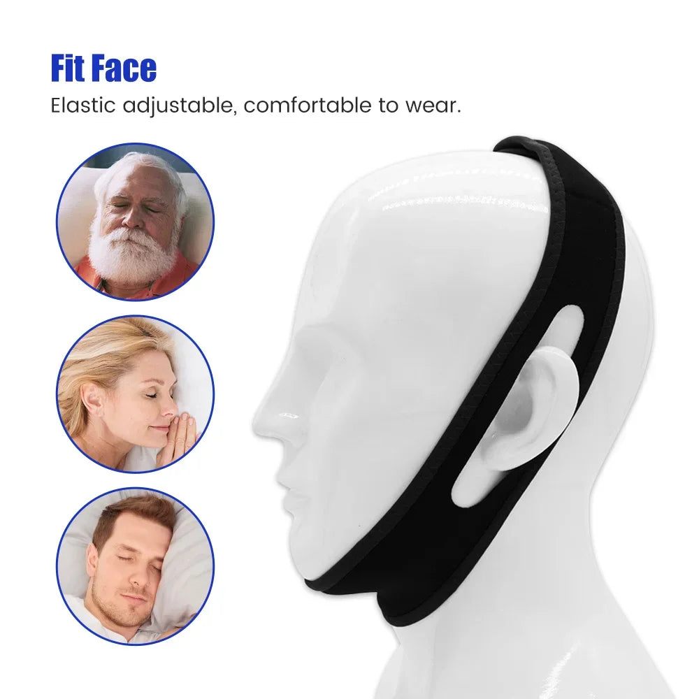 Snoring Chin Strap for Better Sleep | Anti Snore Solution detail view