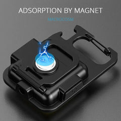 Super Bright MINI COB Keychain Flashlight | Rechargeable LED Camping Light with Magne alternate view