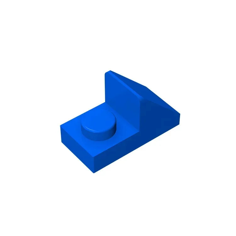 Gobricks GDS-832 Slope 45 2x1 with 2/3 Cutout | Compatible Building Block for DIY close-up view