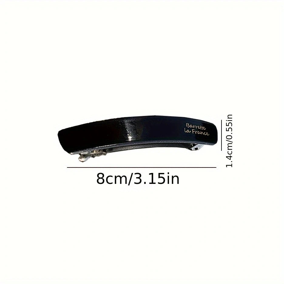 Acetate Hair Clip Elegant Hairgrip Colorful Geometric Barrettes Hairpin Women Hair Ac lifestyle view