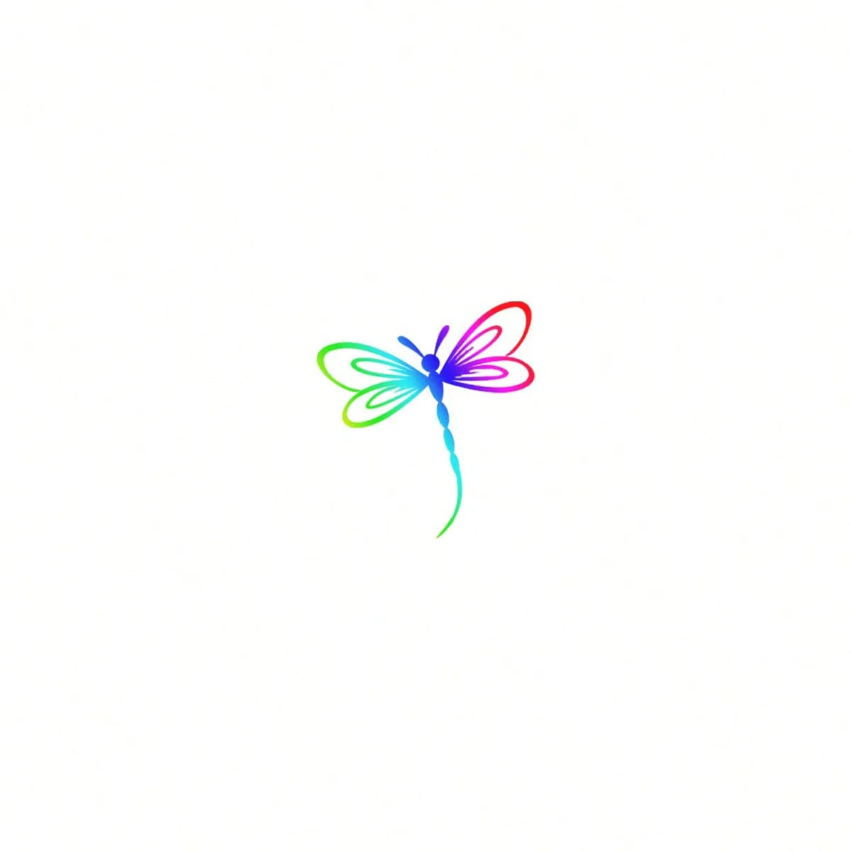 Dragonfly Mirror Stickers, Dragonfly Lovers Car Stickers, Dragonfly Stickers, Sun Vis lifestyle view