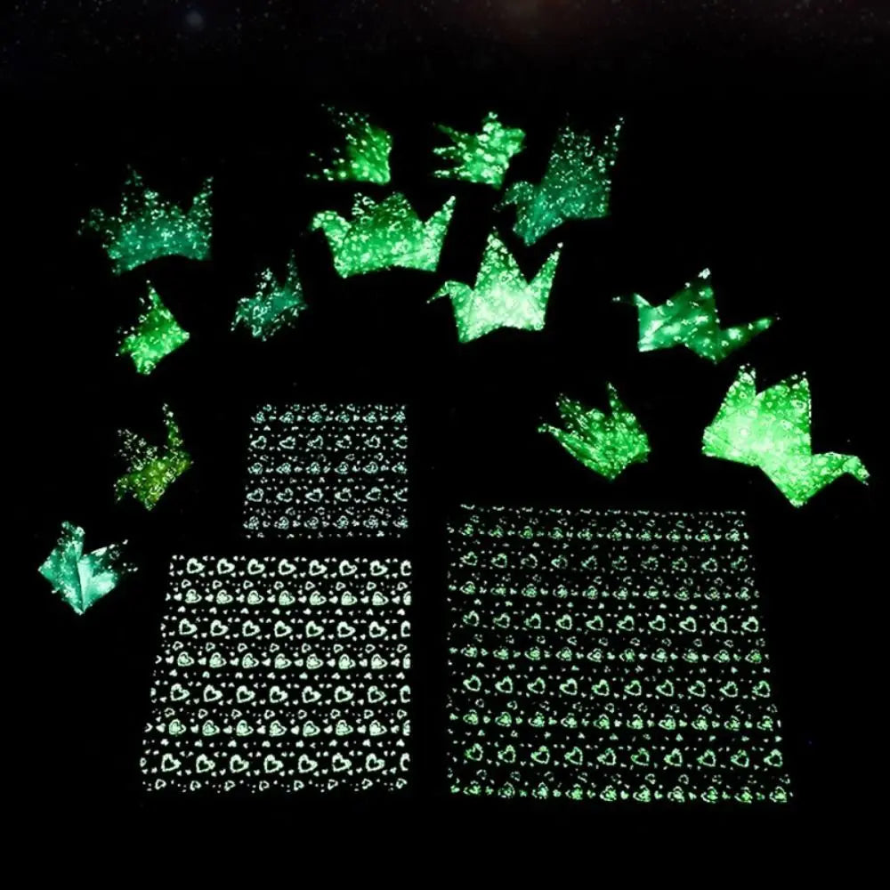 Luminous Origami Paper Square Scrapbook Paper Single-sided Printing Card Paper Gift W lifestyle view