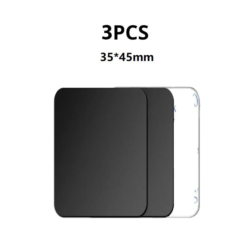 1/3/5Pcs Magnetic Metal Plate For Car Phone Holder Universal Iron Sheet Disk Sticker Mou detail view