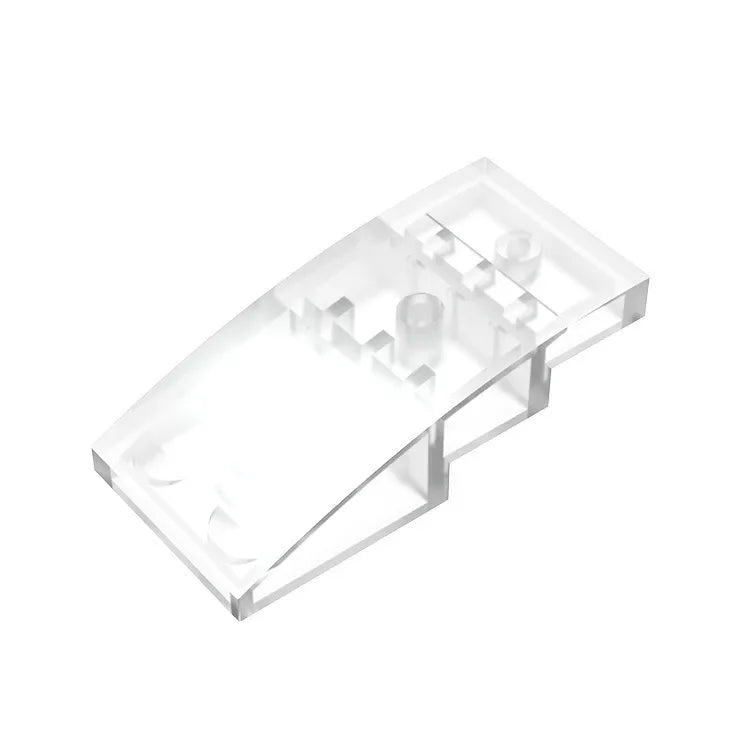 Slope, Curved 4 x 2 Building Block (Gobricks GDS-660) | Compatible with Lego 93606 Pa alternate view
