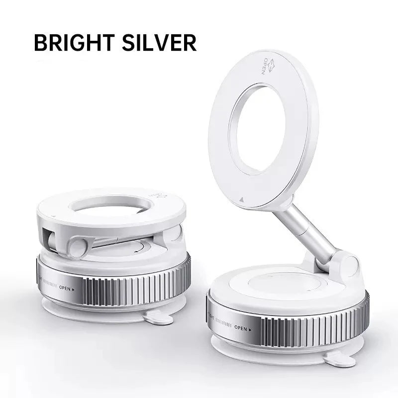 Folding Magnetic Phone Holder 360° Rotation Desk Car Windshield
